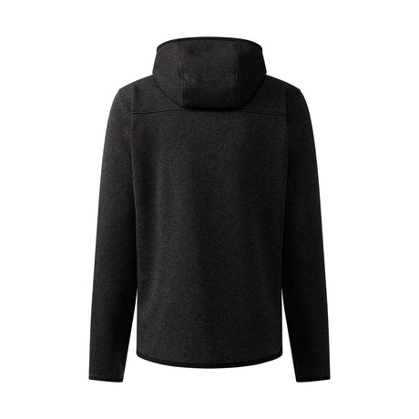 Haglöfs Swook II Mid Hood fleecetakki hupulla, meleerattu musta, selkäpuoli