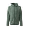 Haglöfs Swook II Mid Hood fleecetakki hupulla, meleerattu vihreä