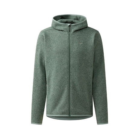 Haglöfs Swook II Mid Hood fleecetakki hupulla, meleerattu vihreä