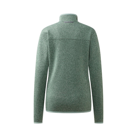 Haglöfs Swook II Mid Jacket naisten fleecetakki, meleerattu vihreä, selkäpuoli