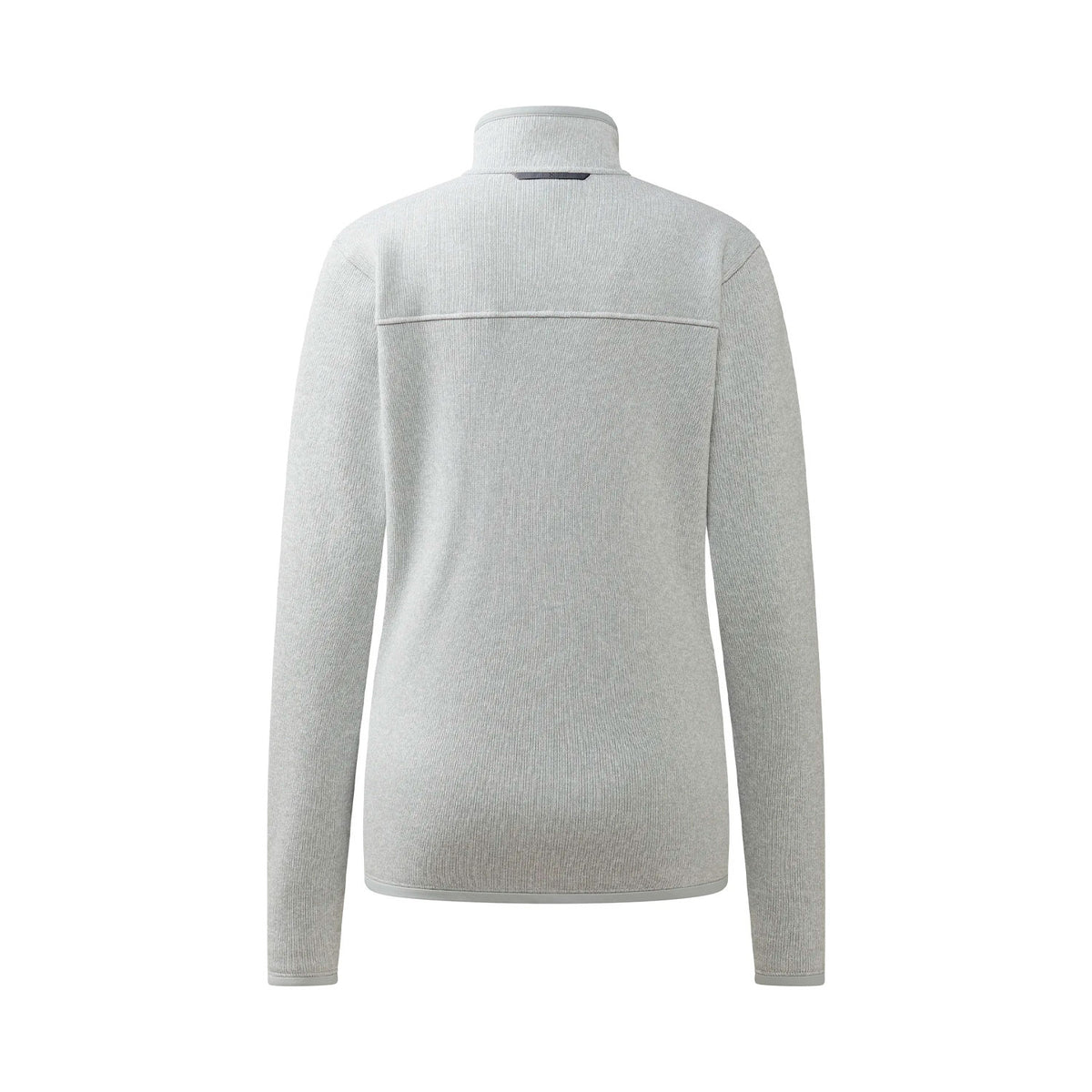 Haglöfs Swook II Mid Jacket naisten fleecetakki, meleerattu vaaleanharmaa, selkäpuoli