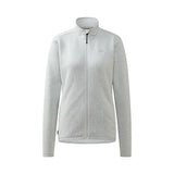 Haglöfs Swook II Mid Jacket naisten fleecetakki, meleerattu vaaleanharmaa