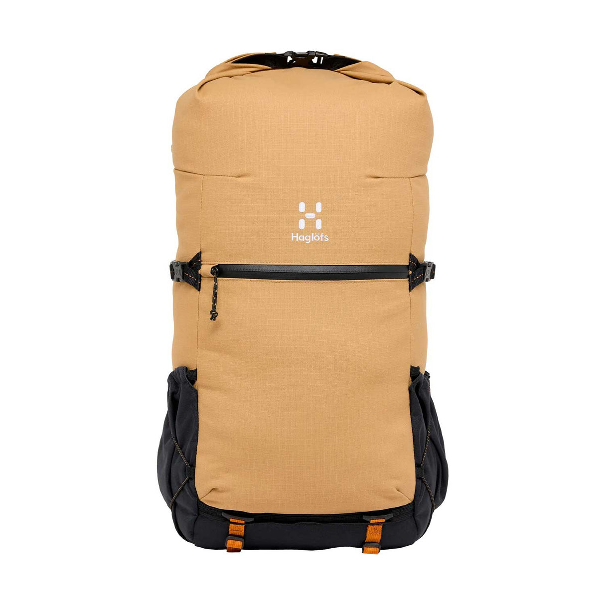 haglöfs ardos rolltop 22 l reppu cinnamon true black