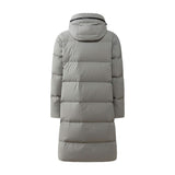 Haglöfs Liden pitkä untuvatakki, jadeite harmaa, selkä