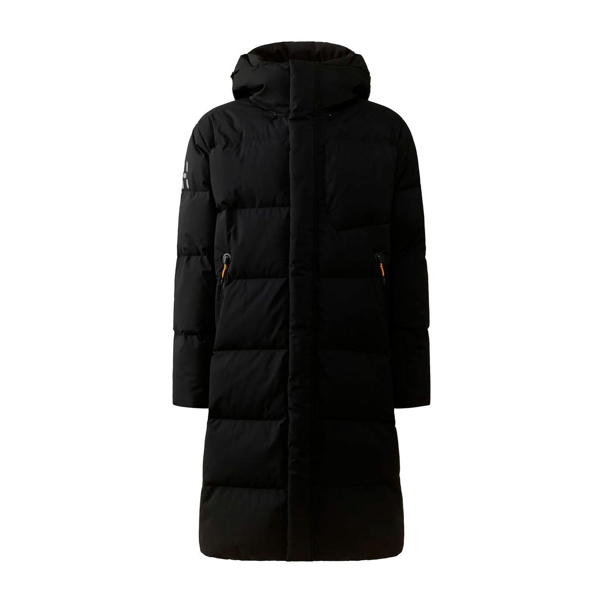 haglöfs liden pitkä untuvatakki, musta