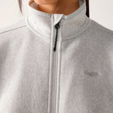 Haglöfs naisten fleecetakki, Swook II Mid Jacket, vaaleanharmaa, neulosfleece