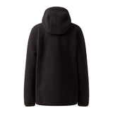 haglöfs pörröinen fleecetakki, naisten, musta, selkä