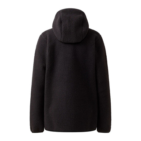 haglöfs pörröinen fleecetakki, naisten, musta, selkä