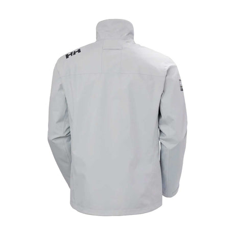 helly hansen crew jacket 2.0 vaaleanharmaa takki, selkä