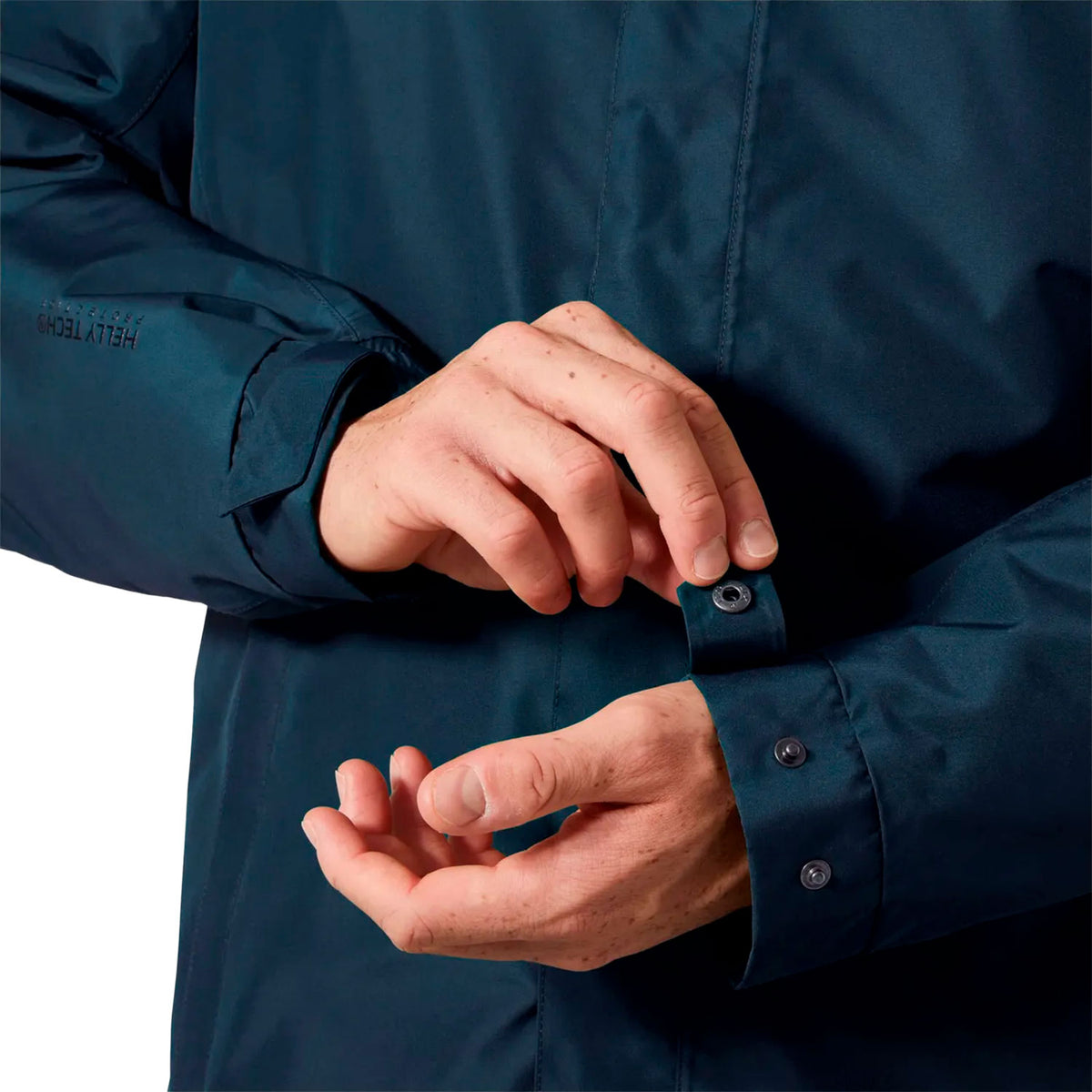 helly hansen primaloft vedenpitävä takki, navy, hihansuu