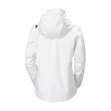 HH naisten crew hooded jacket 2.0, valkoinen, selkä