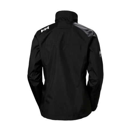 hh crew jacket 2.0 naisten musta takki selkäpuoli