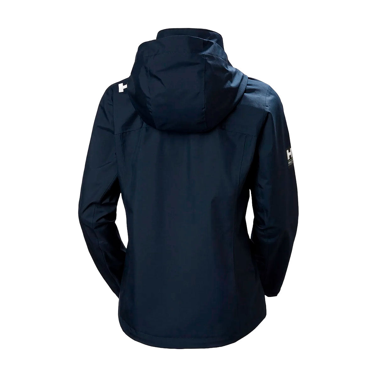 hh naisten crew hooded jacket 2.0, navy
