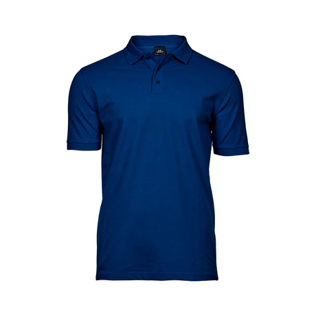 indigo sininen Tee Jays Luxury Stretch Polo