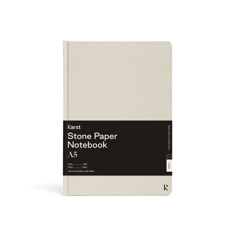 Karst muistikirja A5, kovakantinen, stone