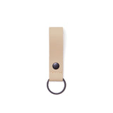 keinonahka avaimenperä, beige