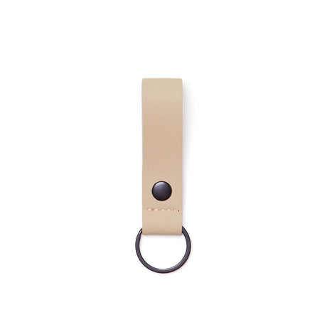 keinonahka avaimenperä, beige