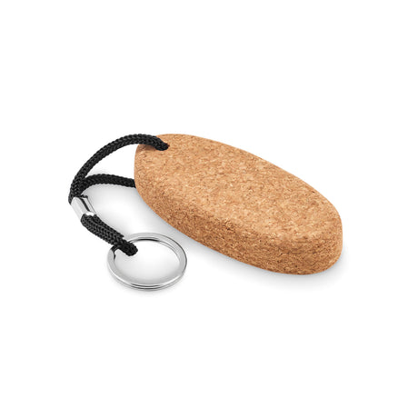 kelluva avaimenperä, korkki, musta