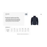 kokotaulukko Pemberton Hybrid Jacket Men