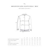 kokotaulukko nimbus  Brighton Long Sleeve Polo Men