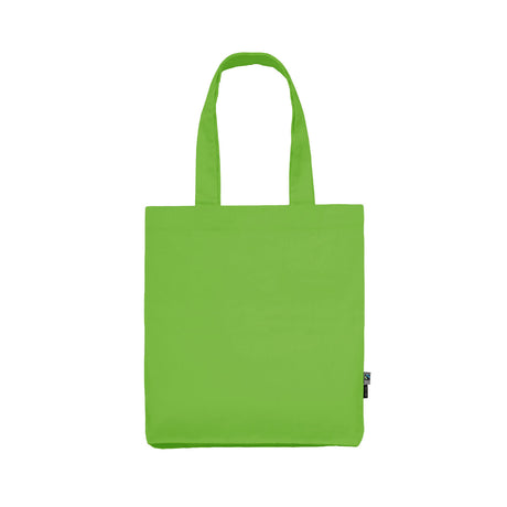 lime vihreä neutral kangaskassi twill bag