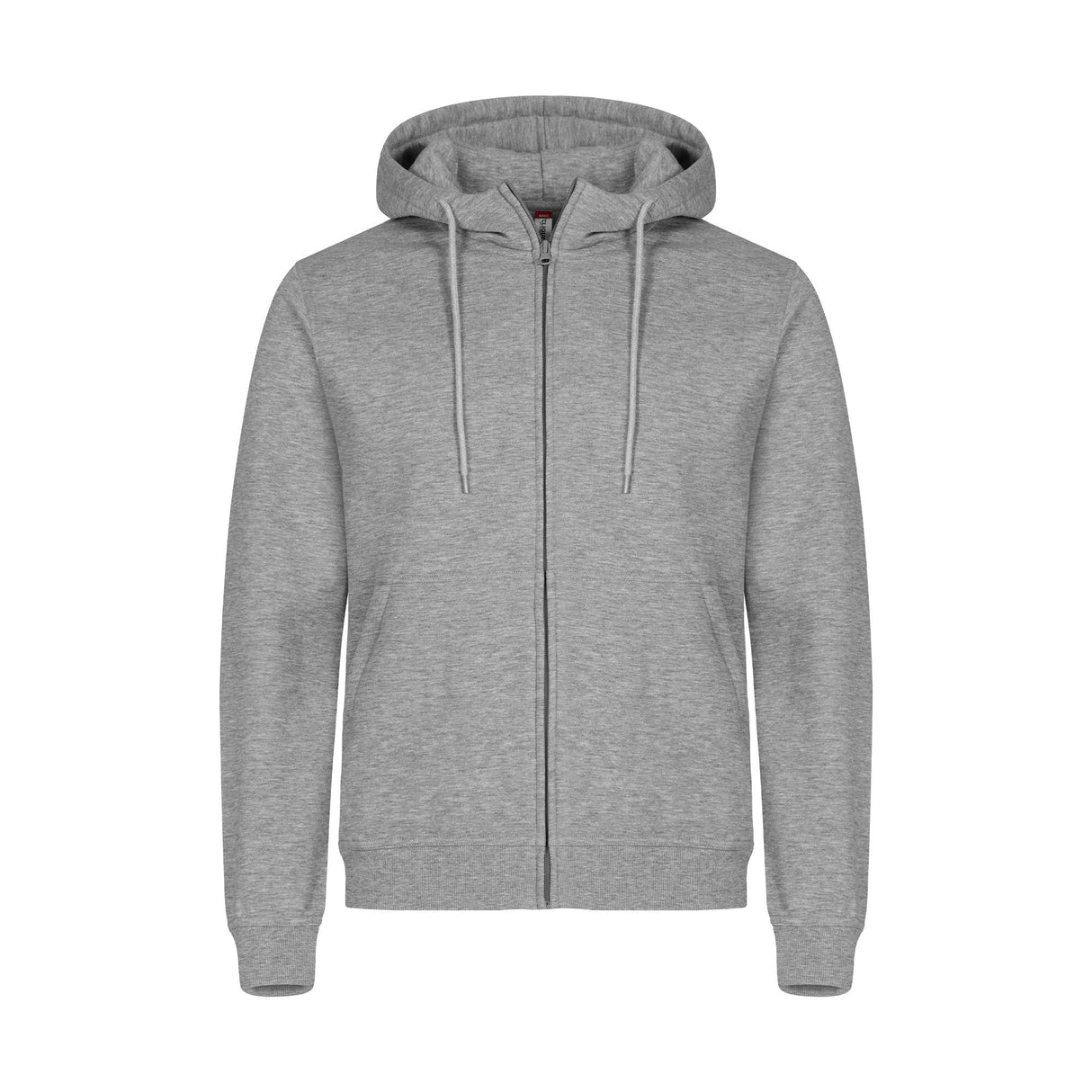 meleerattu harmaa clique Miami Hoody Full Zip