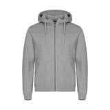 meleerattu harmaa clique Miami Hoody Full Zip