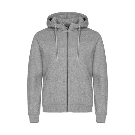 meleerattu harmaa clique Miami Hoody Full Zip