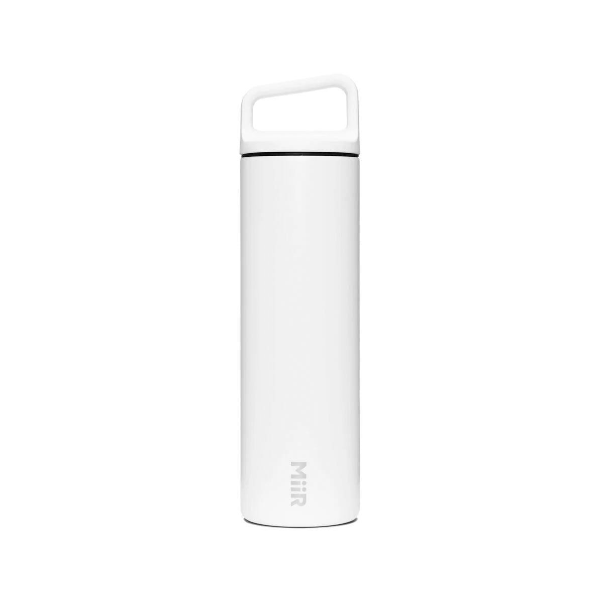 MiiR Wide Mouth valkoinen juomapullo 591 ml