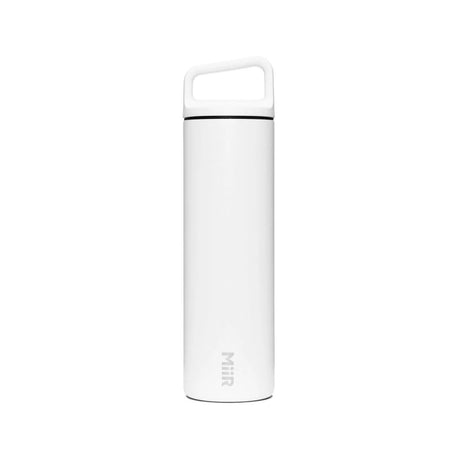 MiiR Wide Mouth valkoinen juomapullo 591 ml