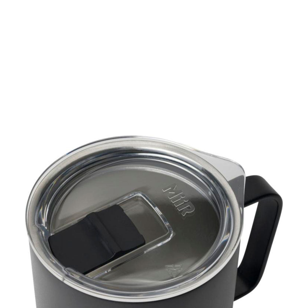miir camp cup retkimuki 354 ml musta, kansi, juoma-aukko