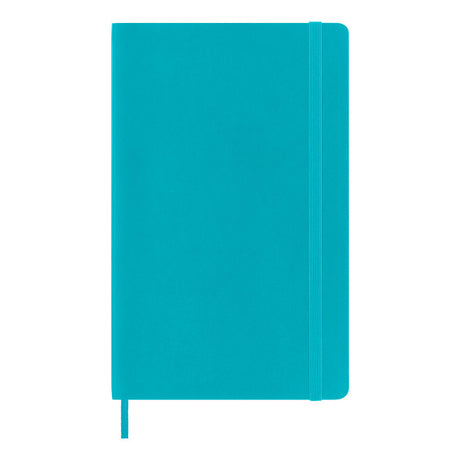 moleskine classic L muistikirja pehmeäkantinen korallin sininen