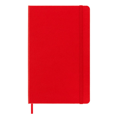 moleskine muistikirja large kovakantinen punainen