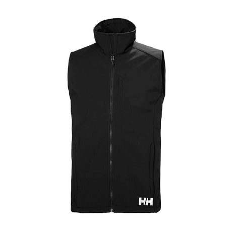 musta helly hansen softshell-liivi