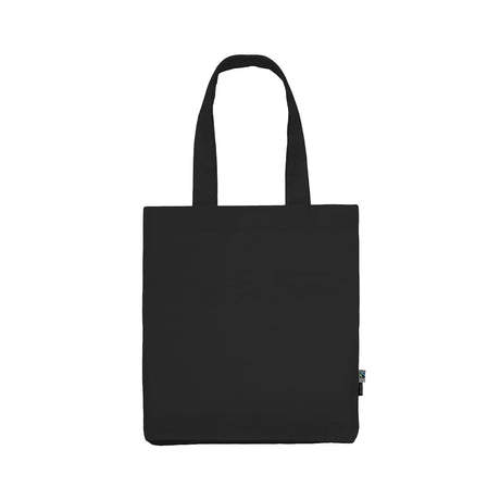 musta neutral kangaskassi twill bag