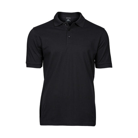 musta Tee Jays Luxury Stretch Polo