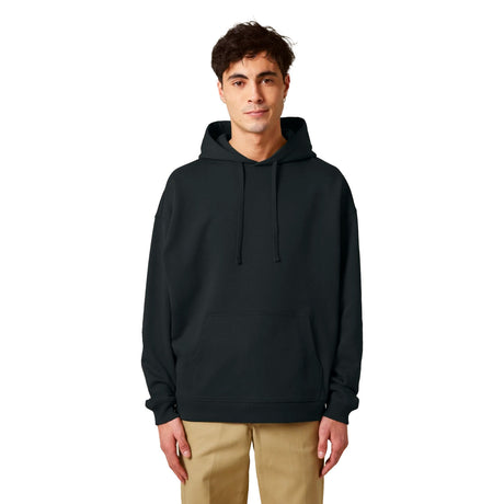 musta unisex oversize huppari