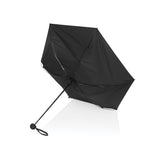 myrskynkestävä mini sateenvarjo 19.5", musta