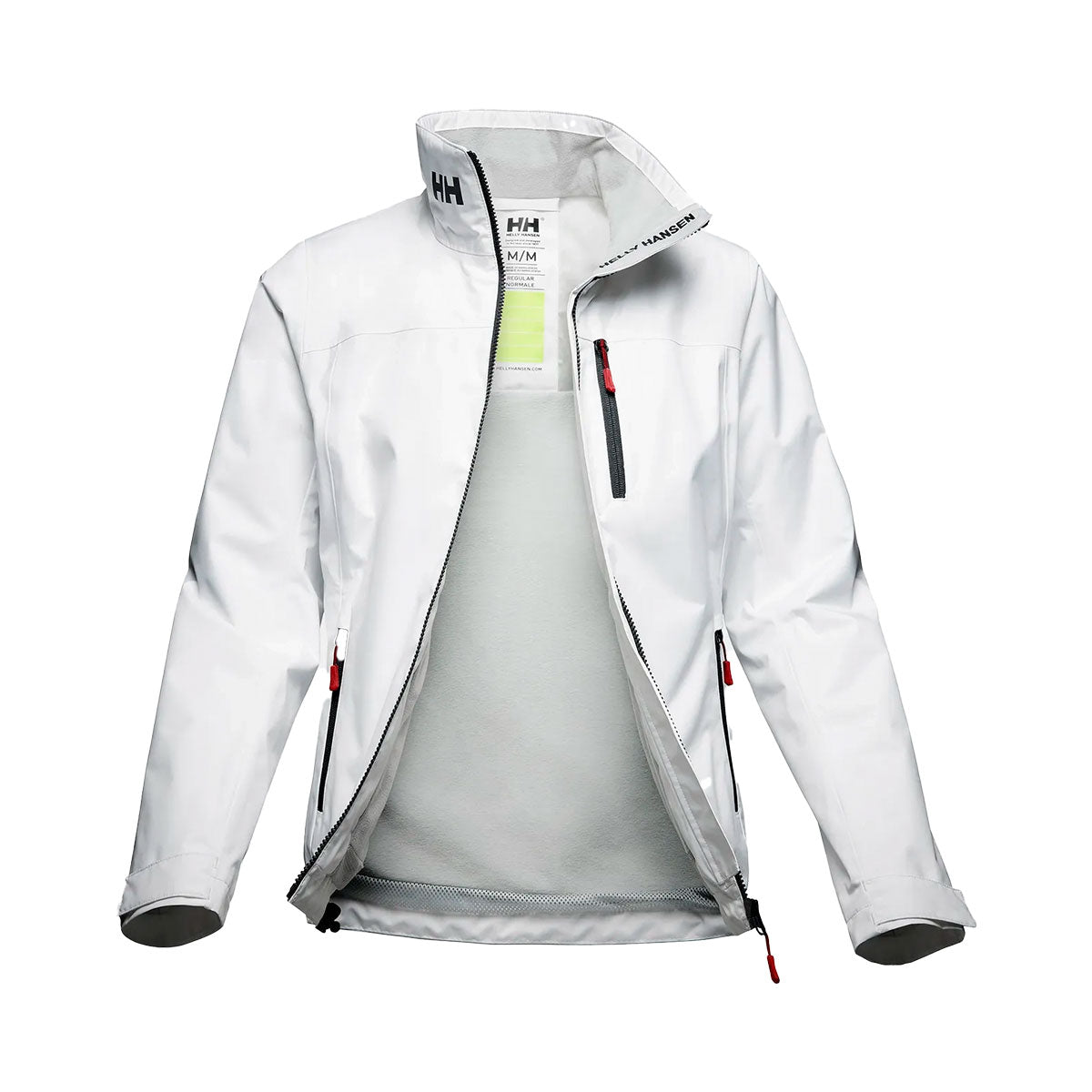 hh crew midlayer sailing jacket 2.0 valkoinen naisten takki