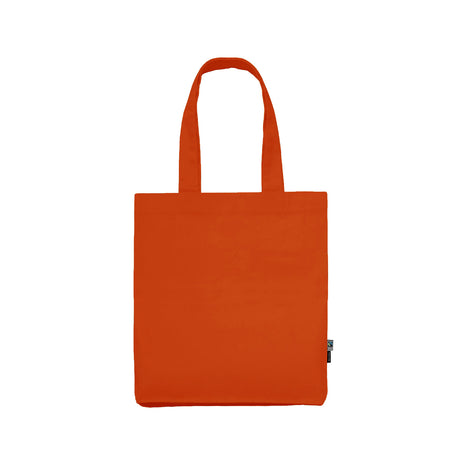 oranssi neutral kangaskassi twill bag