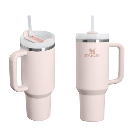 stanley cup muki pinkki, rose quartz quencher