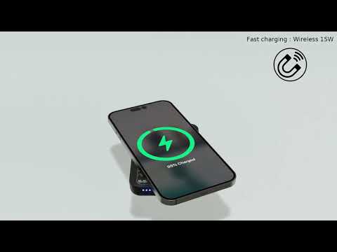 SCX.design P41 Powerbank MagLed 5000 mAh esittelyvideo