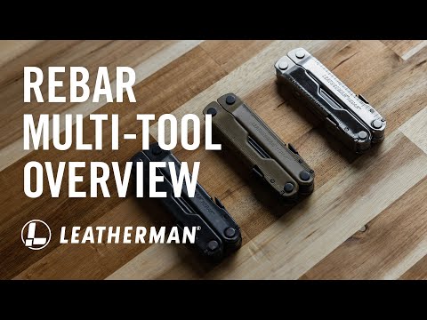 Leatherman Rebar esittelyvideo