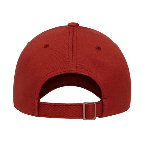 punainen YP Classics Ecowash Dad cap lippis, takaosa