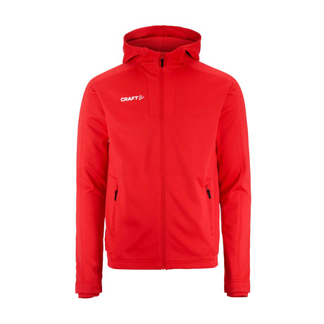 punainen craft Evolve 2.0 Brushed Hood Jacket