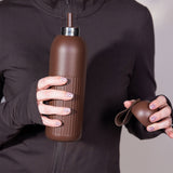 ruskea sagaform tekla termosjuomapullo 500 ml