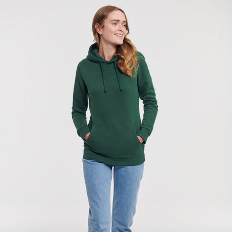 russell authentic naisten huppari, vihreä (bottle green)