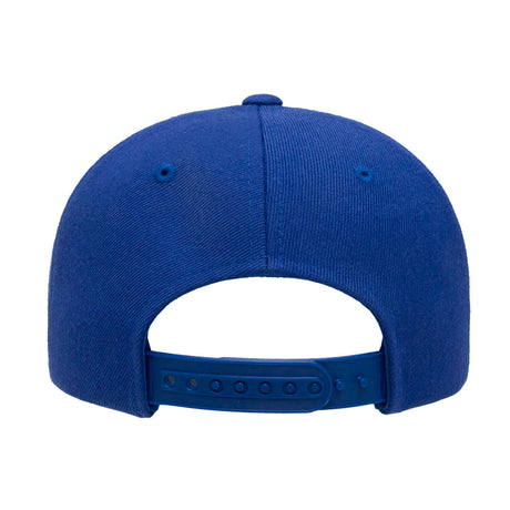 sininen Baseball snapback lippis, lippiksen takaosa