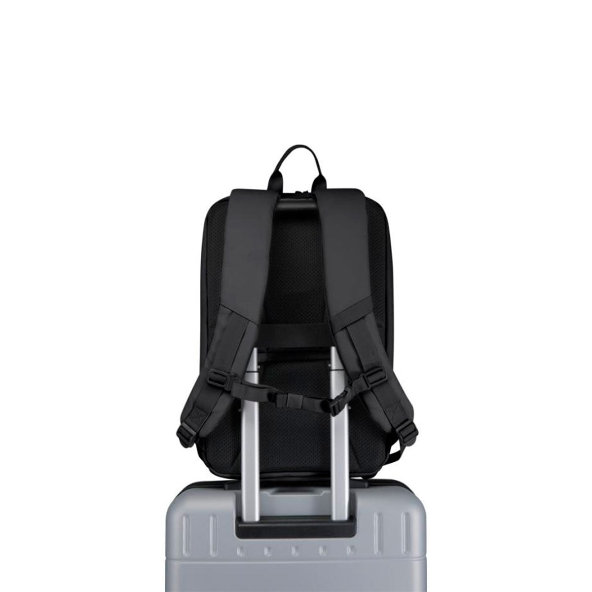 Smart 15" tietokonereppu, musta, trolley matkalaukun kiinnitysremmi / -hihna