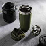 smartshake reforce stainless steel, army green 
